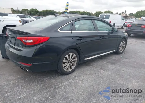 2015 Hyundai Sonata Sport из США, поврежденный, VIN 5NPE34AF5FH225632